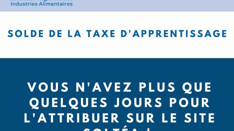 taxe d'apprentissage 2023