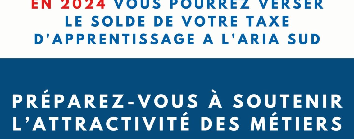 Taxe D'apprentissage 2024