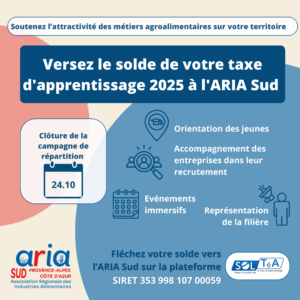 Solde TA 2025 ARIA SUD Actualité Site